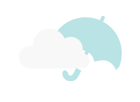 曇時々雨